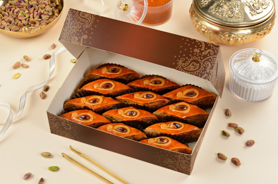 Набор пахлавы: фисташка, 12 шт